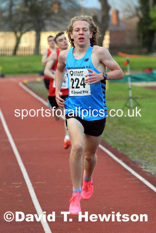 1500 metres, 2023 NE Grand Prix 1, Monkton. Photo: David T. Hewitson/Sports for All Pics